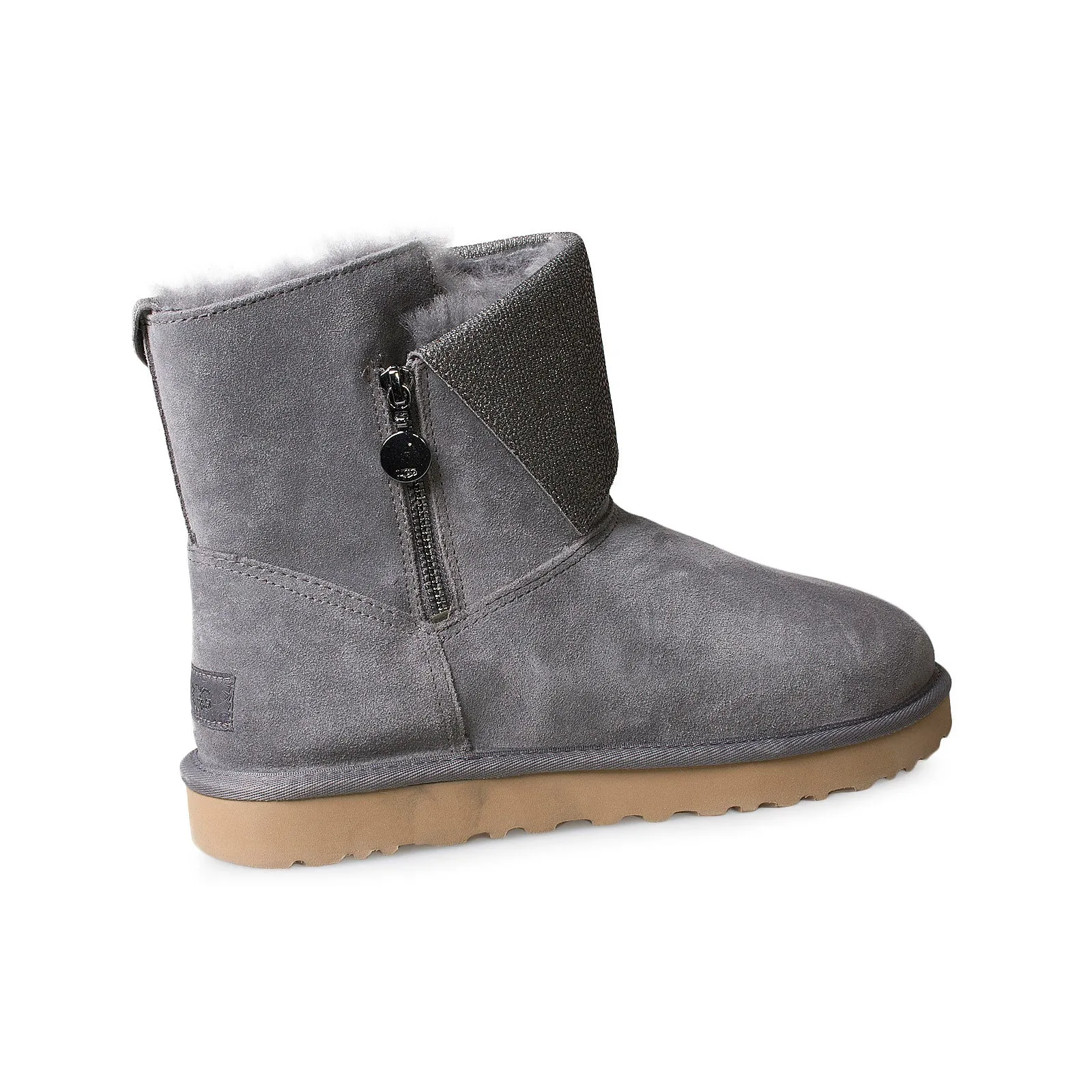 UGG Classic Caviar Mini Dark Grey Boots - Women's