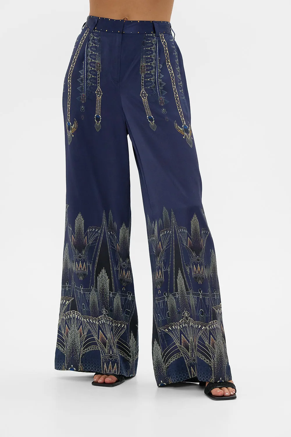 WIDE LEG WAISTED PANT THE EGYPT EFFECT