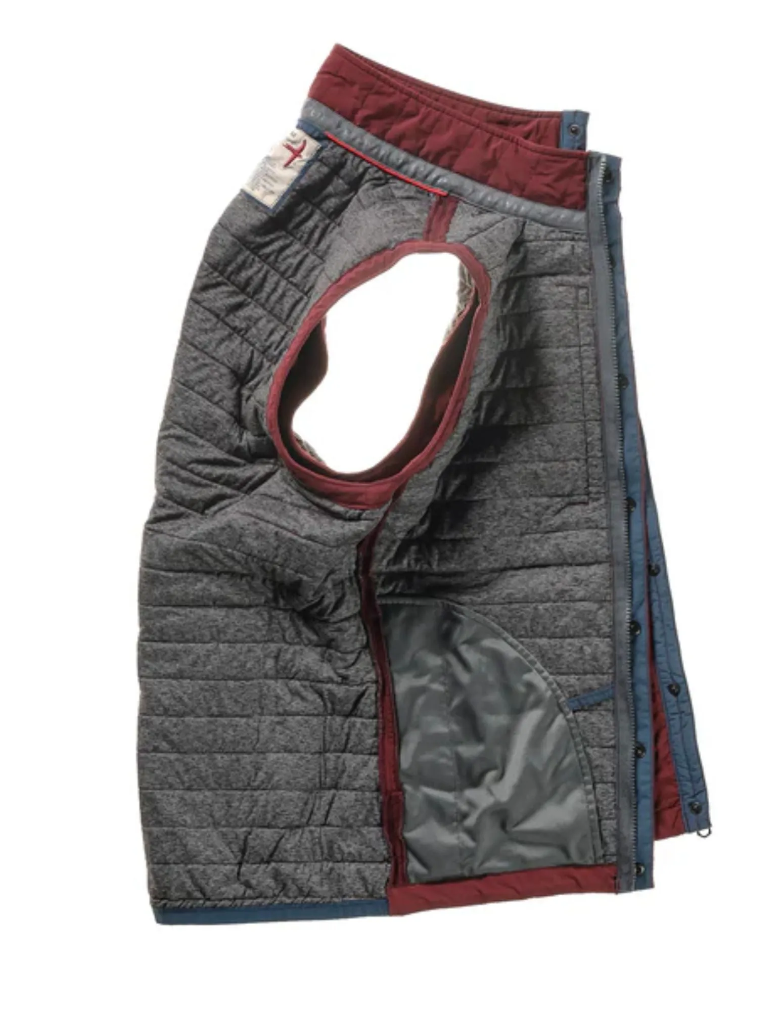 Windzip Vest | Burgundy