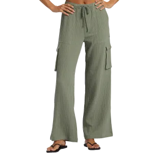 Women's Precious Cargo Beach Solid Pants