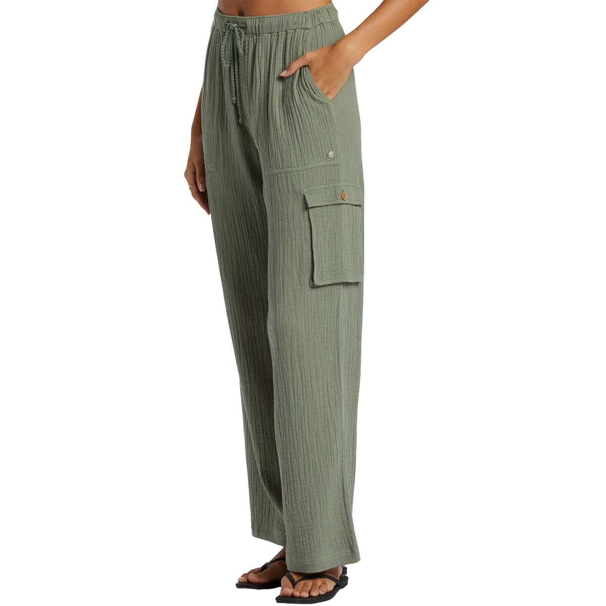 Women's Precious Cargo Beach Solid Pants